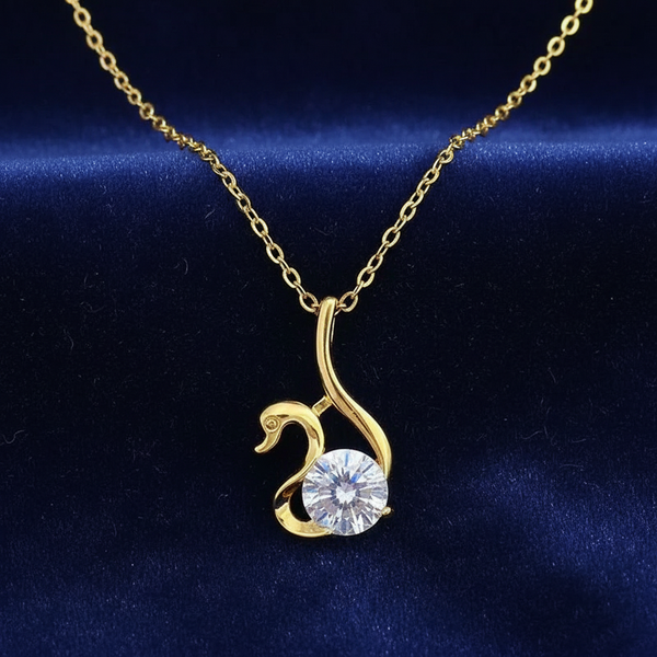 Swan Grace Pendant Necklace